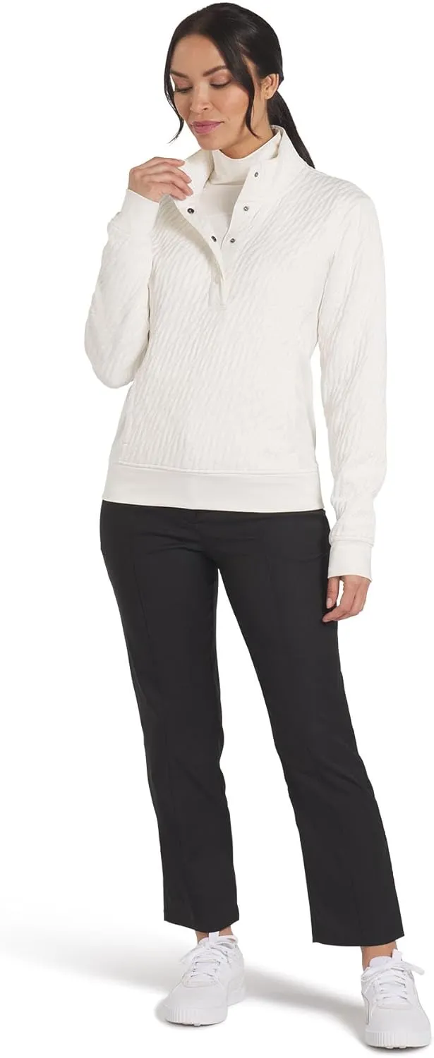 PUMA Women's Jacquie Snap Pullover