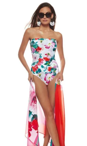Roidal Dalia Floral Bandeau Swimsuit