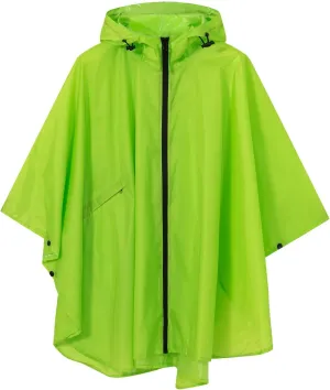 SaphiRose Lightweight Kids Rain Poncho Waterproof Jacket Zipper Up Rain Coat