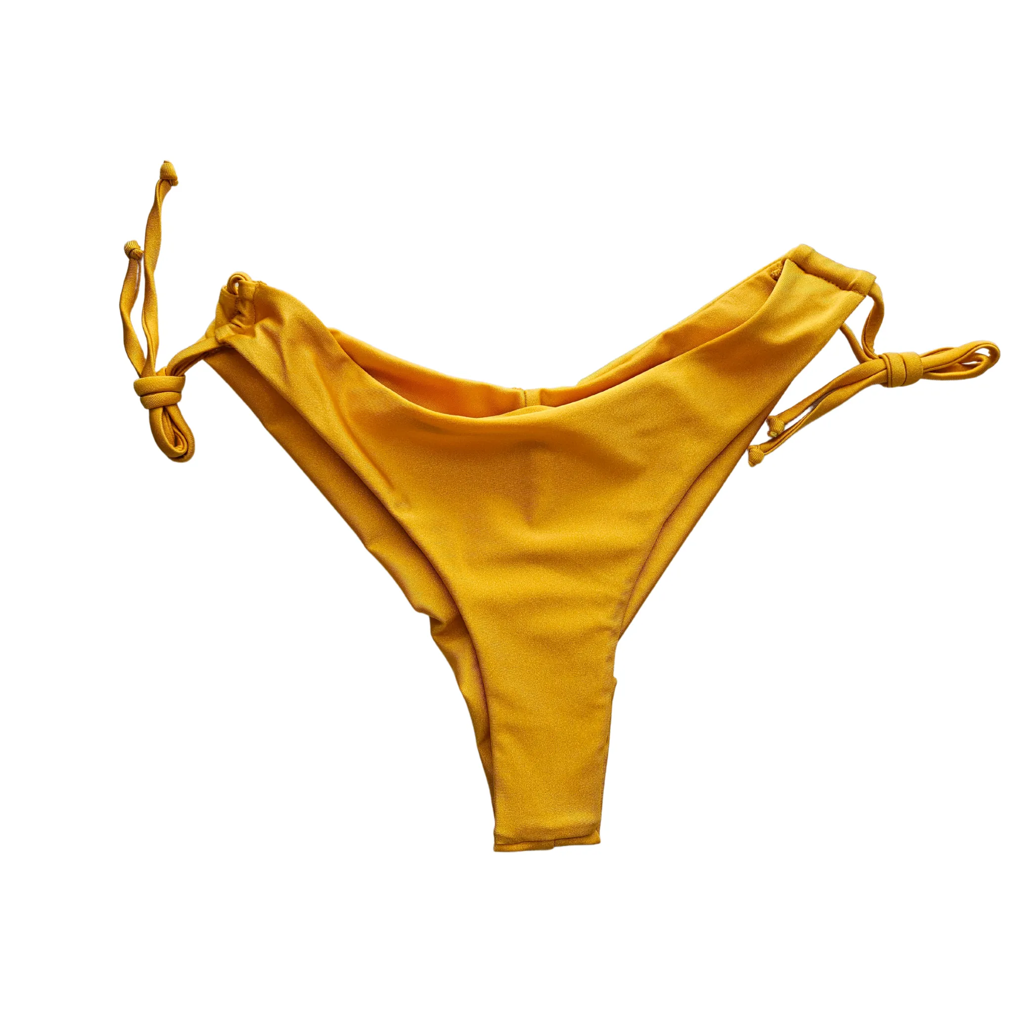 Shiny One Shoulder  Two-Piece Bikini Set