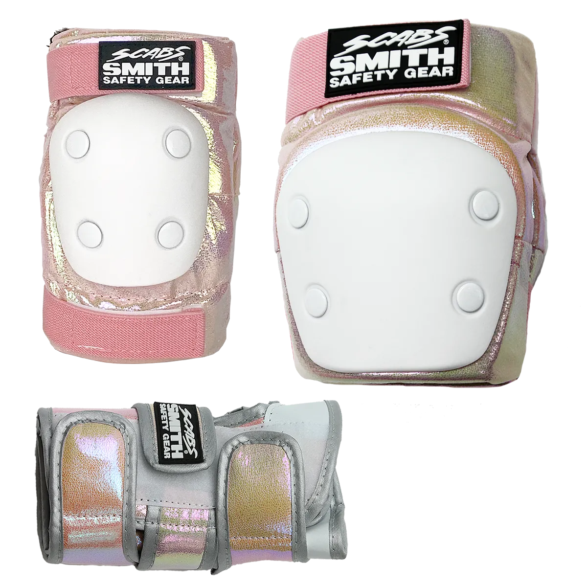 Smith Scabs Youth 3 Pad Pack - Cotton Candy