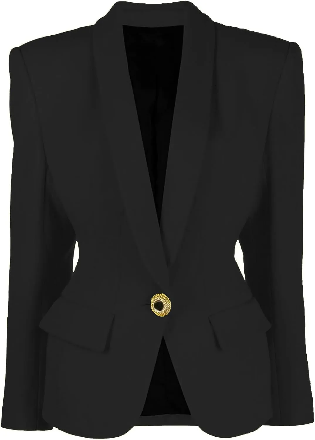 Sxfashbrd Womens Casual Blazers Suit Slim Fit Front Open Jacket Long Sleeves Work Office Formal Blazer Party Jackets