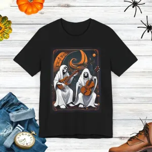 Unisex Jersey Short Ghost Rock Band Tee