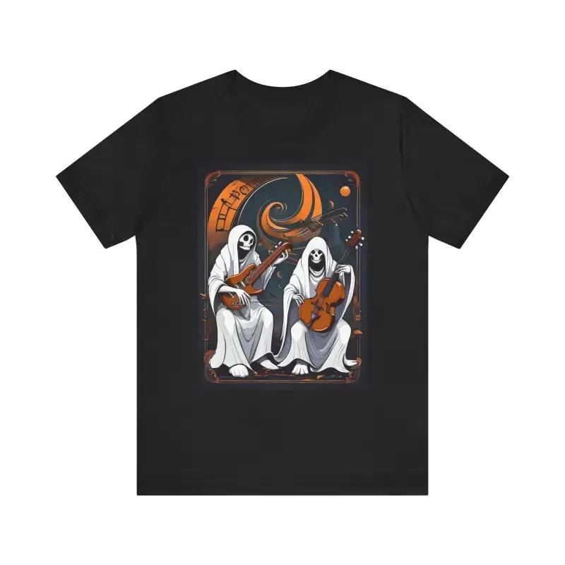 Unisex Jersey Short Ghost Rock Band Tee