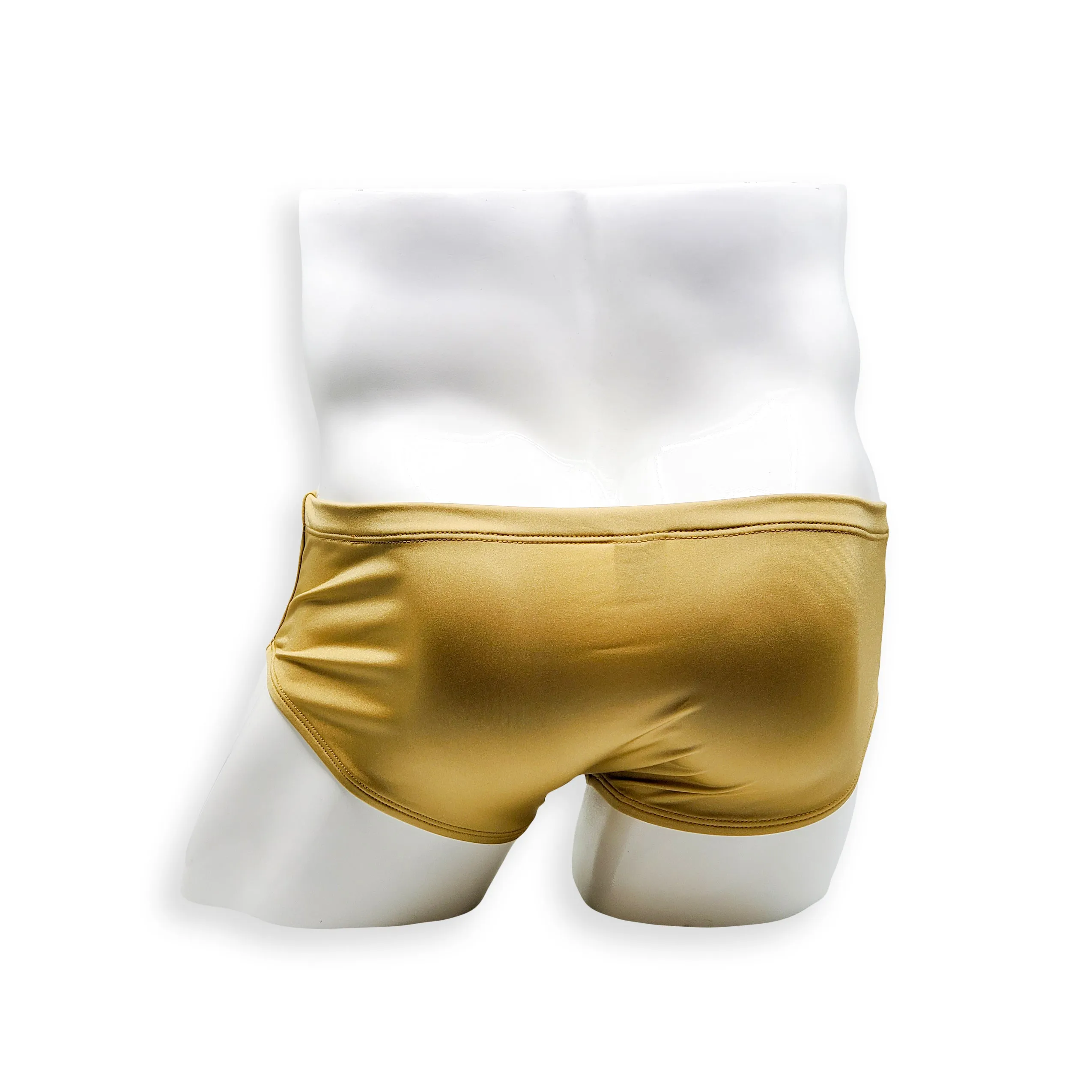 Vintage Cut Swim Brief - Gold
