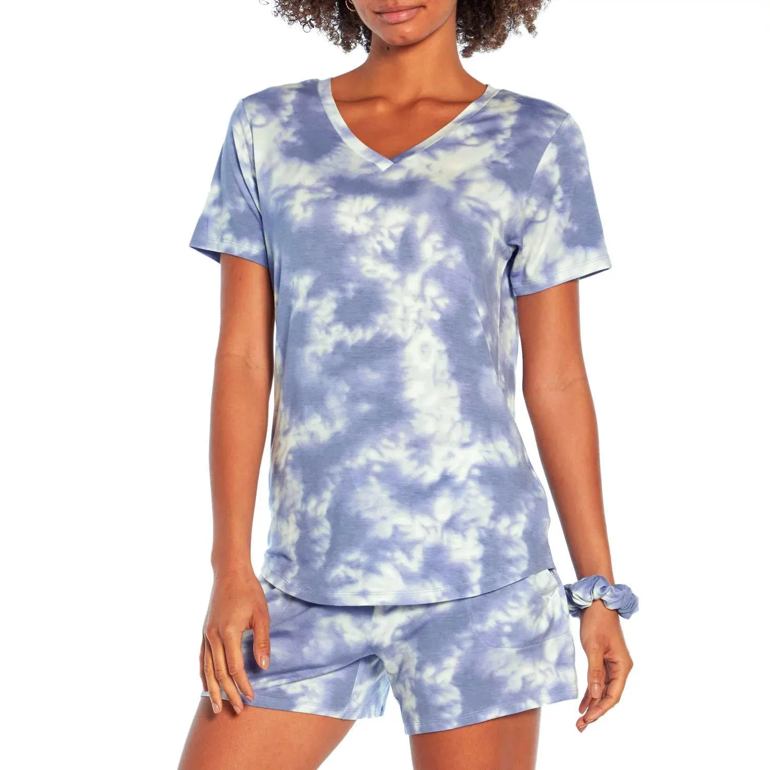 Wildfox Women's Lightweight Jersey Knit 3-Piece Short Set