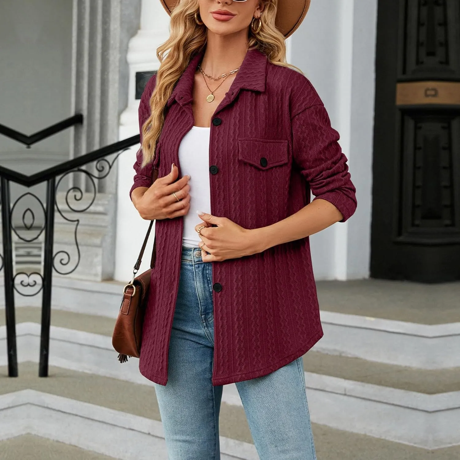 Women Winter Wool Fashion Notch Collar Coats Plus Size Long Jackets Casual Walk Coat plus Size Long Trench Coat