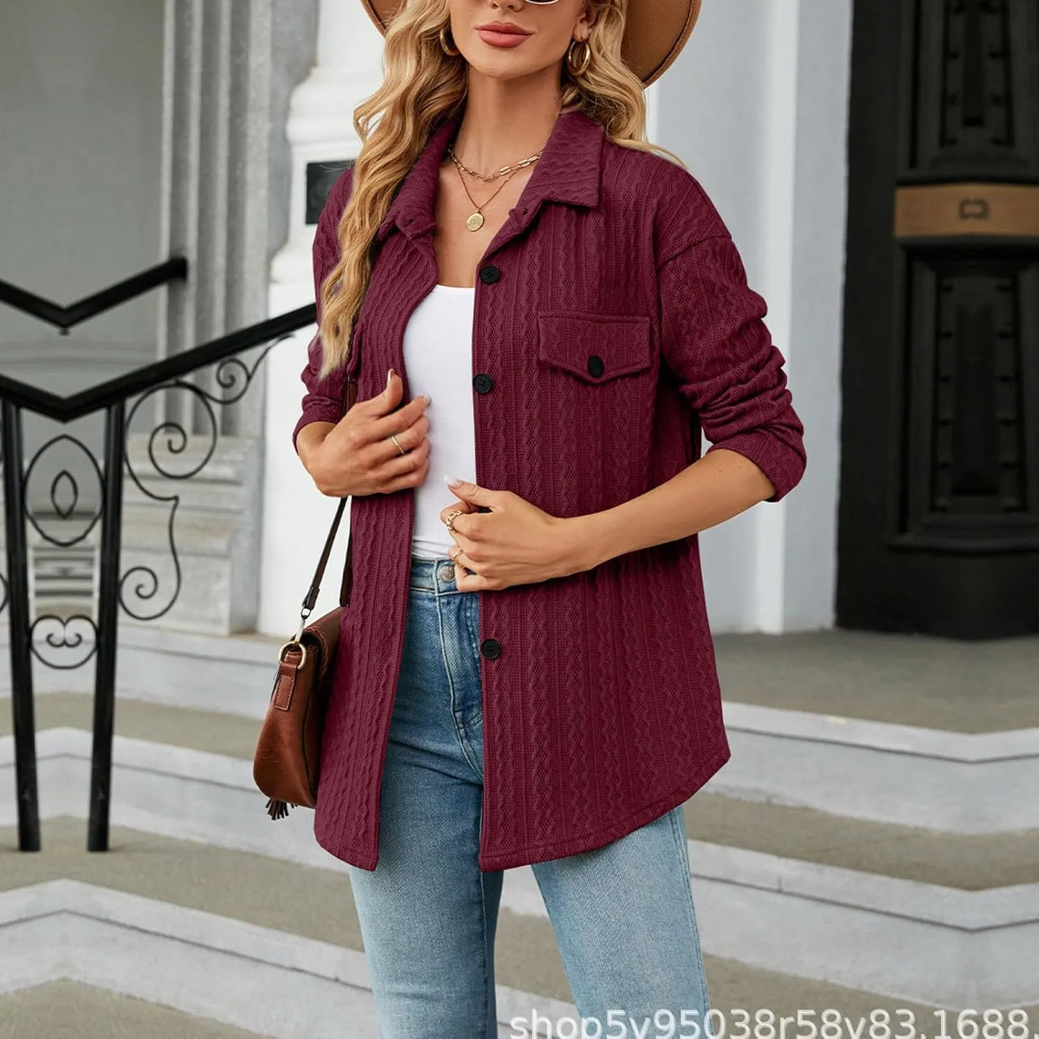 Women Winter Wool Fashion Notch Collar Coats Plus Size Long Jackets Casual Walk Coat plus Size Long Trench Coat