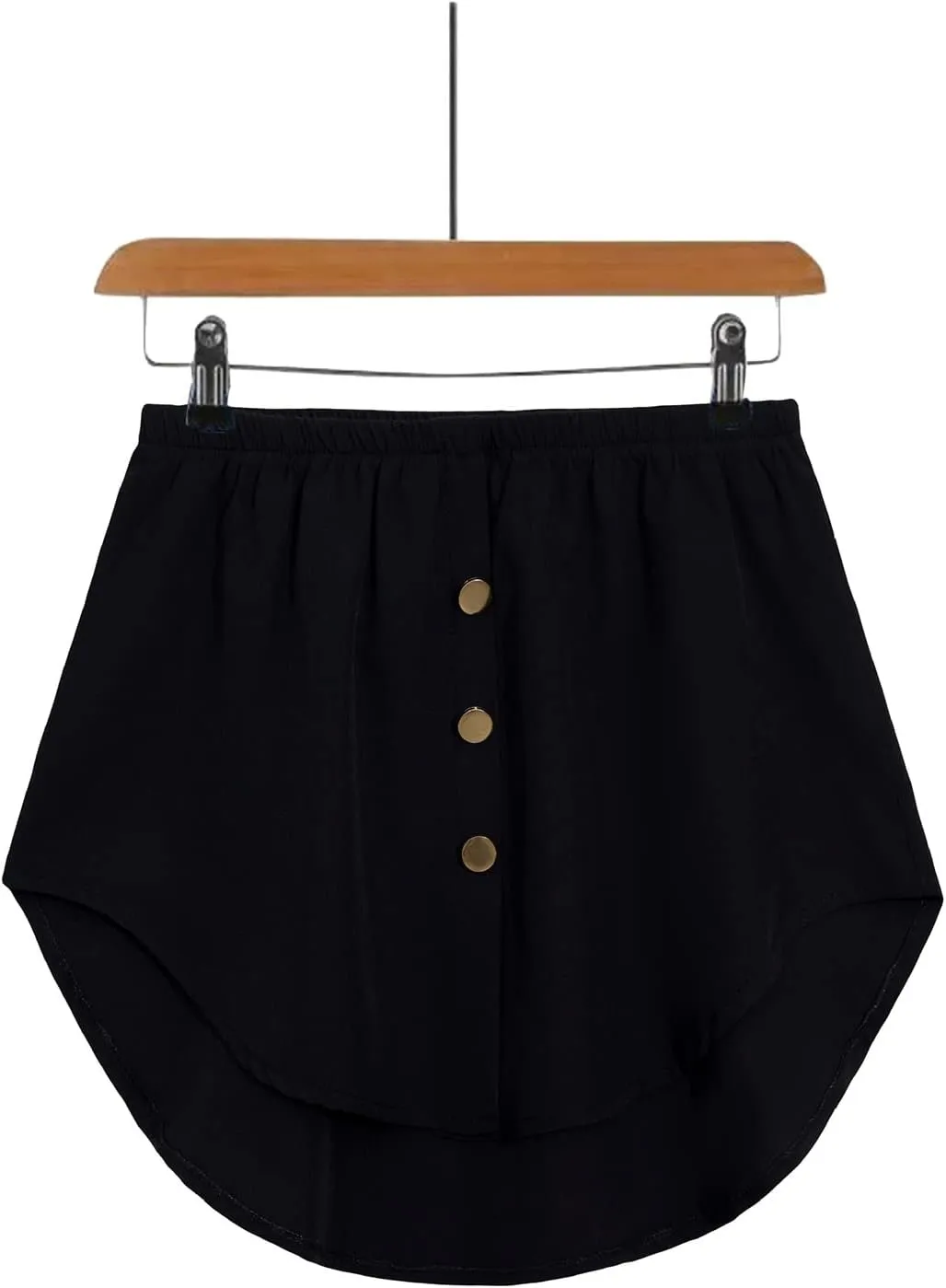 Womens New Versatile Shirts Hem Mini Skirts Fashion Layering Waist Bottom Extender Underwear A-line Skirt Butt Curtain