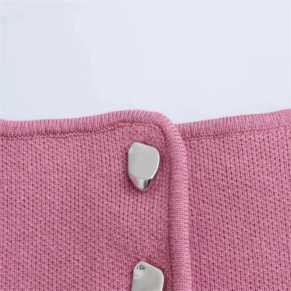 Women's Solid Color Slim Fit Knit Camisole