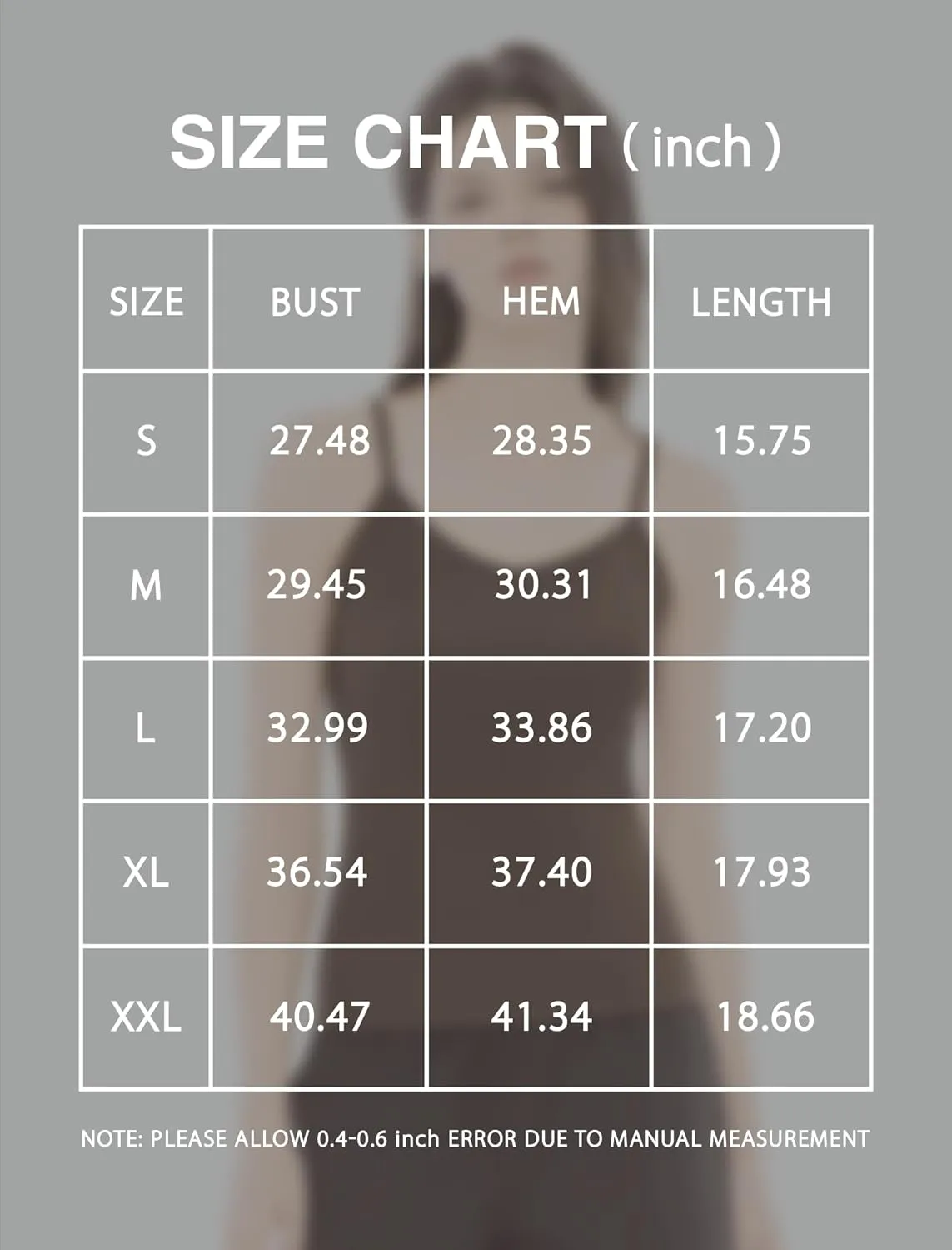 Women's Spaghetti Strap V Neck Tank Tops Slim Fitted Going Out Camisole Basic Sleeveless Layering Shirts